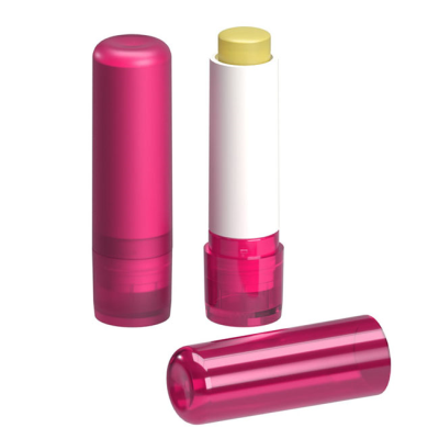 Picture of LIP BALM STICK PINK FROSTED CONTAINER & CAP, 4