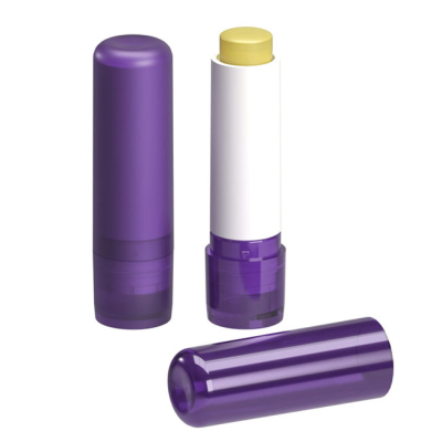 Picture of LIP BALM STICK PURPLE FROSTED CONTAINER & CAP, 4