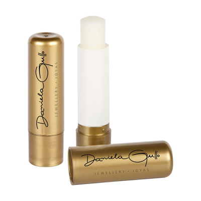 Picture of LIP BALM STICK METALLIC GOLD POLISHED CONTAINER & CAP, 4