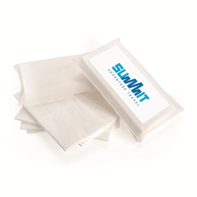 Picture of 5 WHITE 3-PLY TISSUE in a Biodegradable Pack