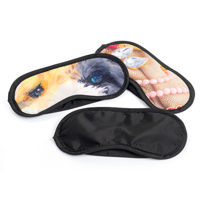 Picture of FULL COLOUR PRINTED POLYESTER BLACK SLEEP EYE MASK