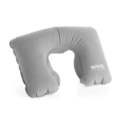 Picture of GREY INFLATABLE NECK PILLOW.