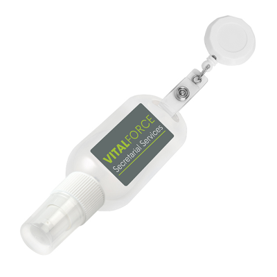 Picture of ANTIBACTERIAL HAND SANITISER ON a ROLL CLIP (50ML).