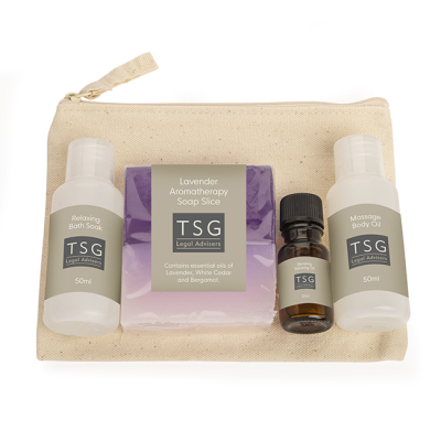 Picture of NATURAL WELLBEING SET in a Cotton Bag