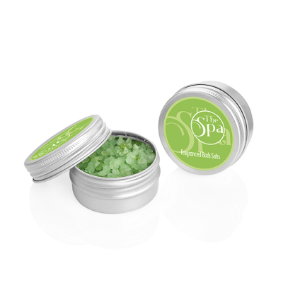 Picture of MINI BATH SALTS  &  CRYSTALS in an Aluminium Metal Tin, 20G