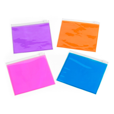 Picture of SMALL SLIDE ZIP PVC BAG