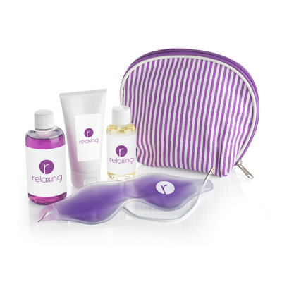 Picture of LAVENDER RELAXING SET in a Bag.