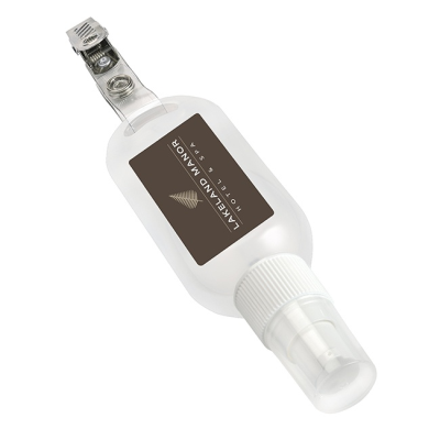 Picture of ALCOHOL FREE ANTIBACTERIAL HAND SANITISER ON a CLIP (50ML).