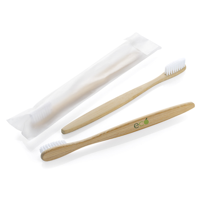 Picture of BAMBOO TOOTHBRUSH with White Bristles