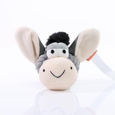 Picture of DOG TOY KNOTTED ANIMAL DONKEY.