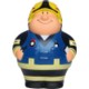 Picture of FIREMAN BERT BLUE SQUEEZIES STRESS ITEM