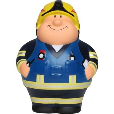 Picture of FIREMAN BERT BLUE SQUEEZIES STRESS ITEM