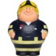 Picture of FIREMAN BERT DARK BLUE SQUEEZIES STRESS ITEM