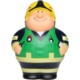Picture of FIREMAN BERT GREEN SQUEEZIES STRESS ITEM