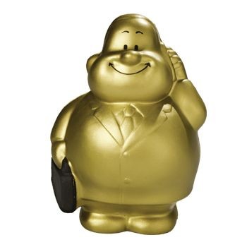 Picture of GOLD BERT SQUUEZIES STRESS ITEM