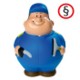 Picture of PETROL PUMP GARAGE ATTENDANT BERT SQUEEZIES STRESS ITEM