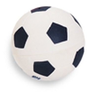 Picture of FOOTBALL SQUEEZIES STRESS ITEM in Black & White