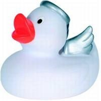 Picture of ANGEL RUBBER DUCK in White.