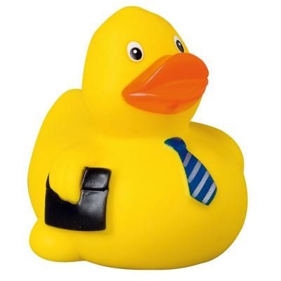 Picture of BUSINESSMAN DUCK in Yellow.