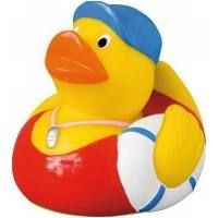 Picture of SWIMMING COACH RUBBER DUCK in Yellow