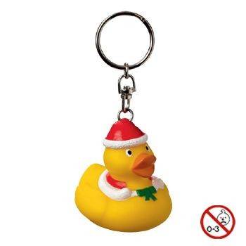 Picture of XMAS KEYRING DUCK.