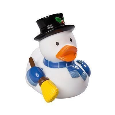 Picture of SNOWMAN RUBBER DUCK.