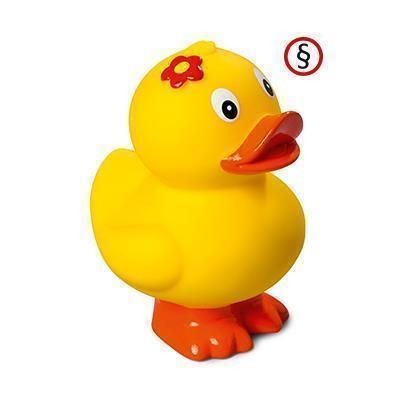 Picture of FLOWER STANDING RUBBER DUCK.