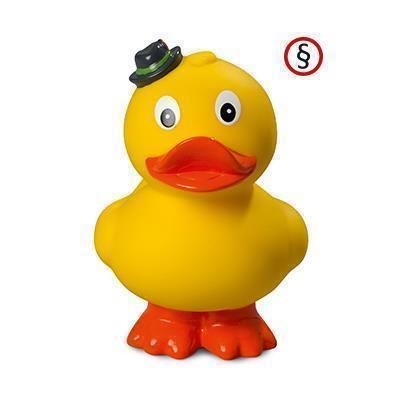 Picture of BAVARIAN STANDING RUBBER DUCK.