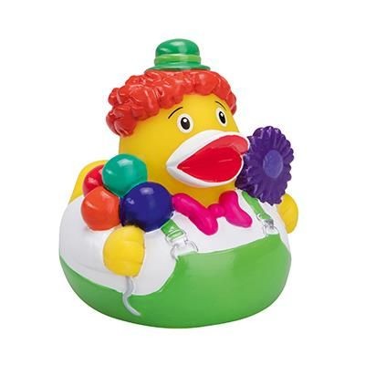 Picture of CLOWN RUBBER DUCK.