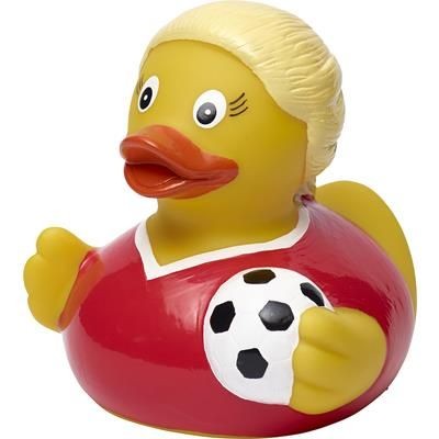 Picture of FEMALE FOOTBALLER DUCK.