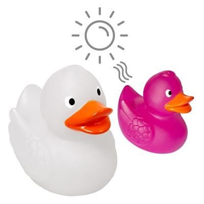 Picture of MAGIC UV COLOUR CHANGING DUCK WHITE TO PINK