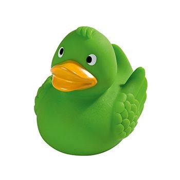 Picture of GREEN RUBBER DUCK.