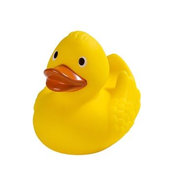 Picture of SQUEAKY RUBBER DUCK in Yellow.