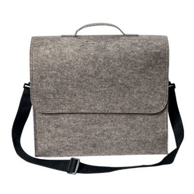 Picture of FELT SHOULDER BAG in Grey