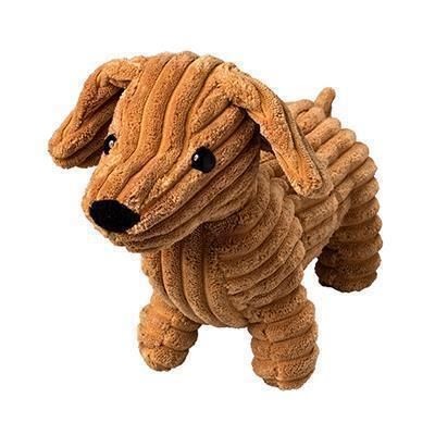 Picture of DAISY THE DACSHUND DOG TOY in Brown
