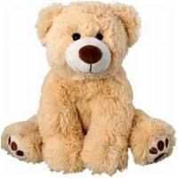 Picture of RALLE SMALL TEDDY BEAR in Light Brown