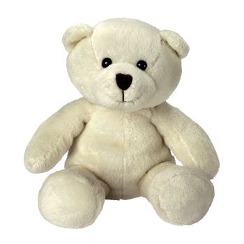 Picture of IDA DRESS UP TEDDY in White.