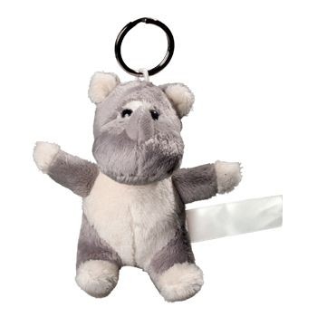 Picture of RHINO PLUSH KEYRING