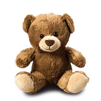 Picture of MORITZ DARK BROWN TEDDY BEAR.