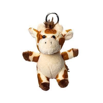 Picture of GIRAFFE PLUSH KEYRING.