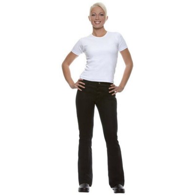 Picture of TINA LADIES TROUSERS in Black & White.