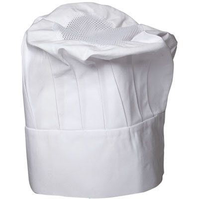 Picture of JAMIE CHEF HAT in White.