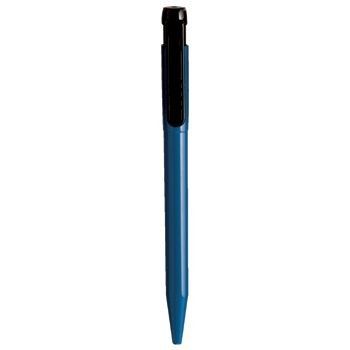 Picture of PIER EXTRA RETRACTABLEPLASTIC BALL PEN in Light Blue with Black Clip