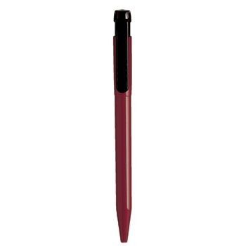 Picture of PIER EXTRA RETRACTABLEPLASTIC BALL PEN in Burgundy with Black Clip