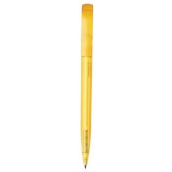 Picture of ESPACE FROST TWIST ACTION PLASTIC BALL PEN in Yellow