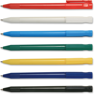 OASIS EXTRA TWIST ACTION PLASTIC BALL PEN in Solid.