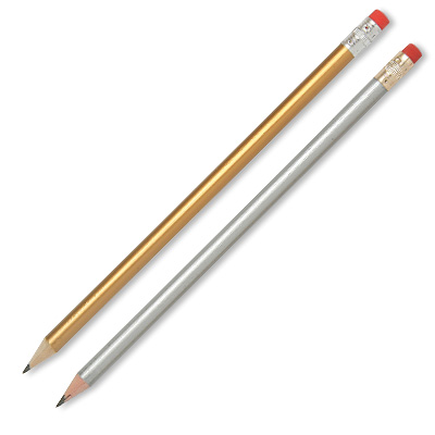 Picture of BG PENCIL GOLD & SILVER