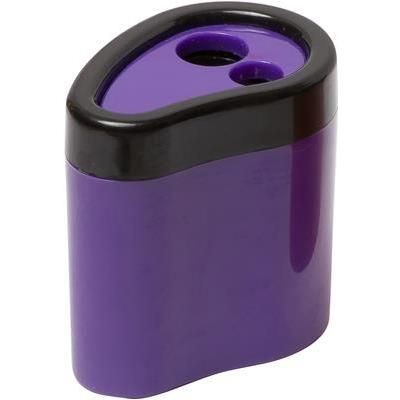 Picture of NEON FLUORESCENT 2 HOLE SHARPENER in Solid Purple