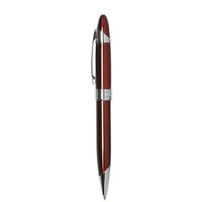 Picture of ETERNITY METAL TWIST ACTION BALL PEN in Red