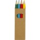 Picture of COLOURWORLD HALF PENCIL SET BROWN BOX 4